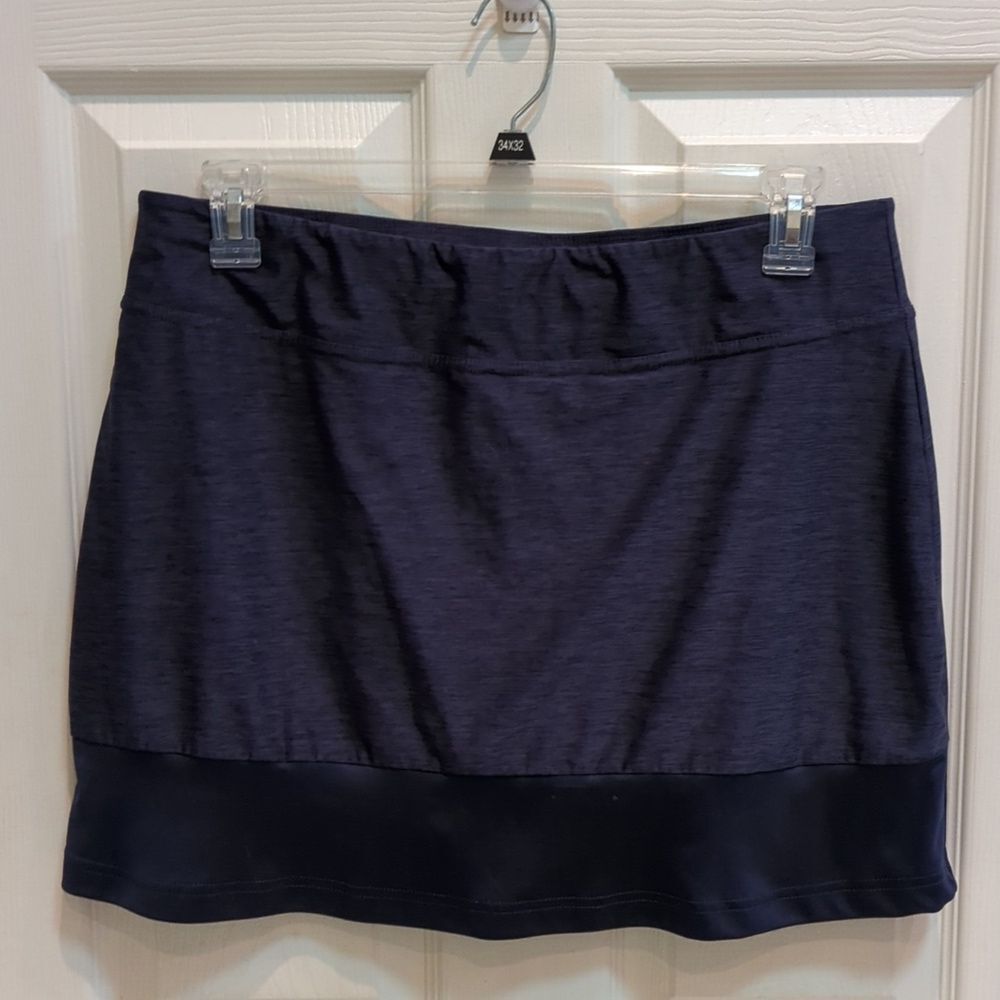 PGA Tour Motion Flux 360 Women's Navy Golf Tennis Skort Size Large